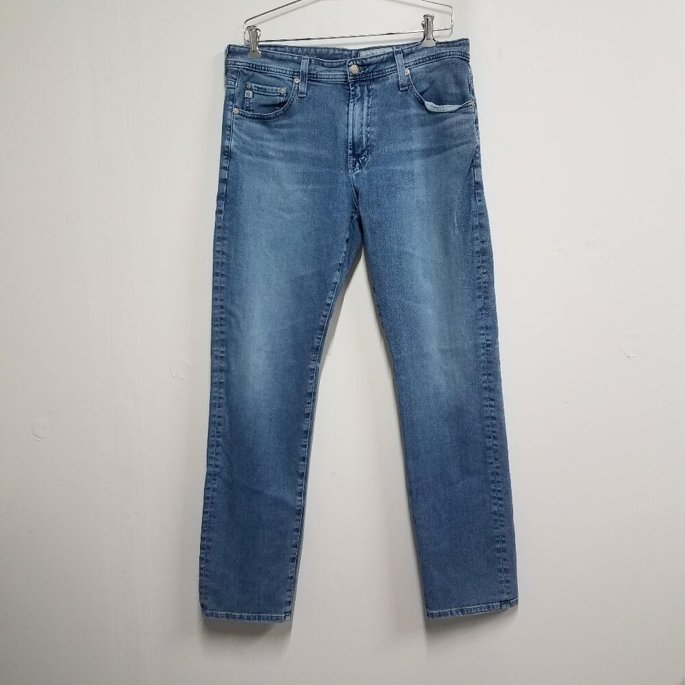 AG Adriano Goldschmied Jeans Everett Slim Straight Mens 33x32 Denim 1794HYI Size